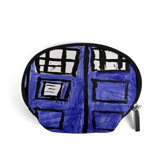 Tardis Painting Accessory Pouch (small) by Sudhe