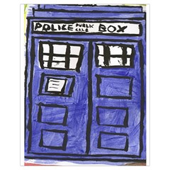 Tardis Painting Drawstring Bag (small) by Sudhe