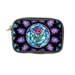 Cathedral Rosette Stained Glass Beauty And The Beast Coin Purse by Sudhe