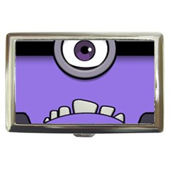 Evil Purple Cigarette Money Case by Sudhe