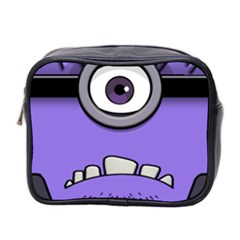 Evil Purple Mini Toiletries Bag (two Sides) by Sudhe