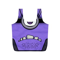 Evil Purple Full Print Recycle Bag (s) by Sudhe