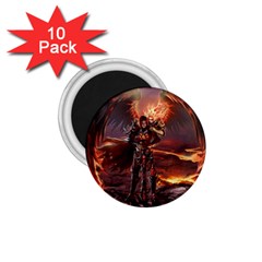 Fantasy Art Fire Heroes Heroes Of Might And Magic Heroes Of Might And Magic Vi Knights Magic Repost 1 75  Magnets (10 Pack)  by Sudhe