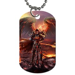 Fantasy Art Fire Heroes Heroes Of Might And Magic Heroes Of Might And Magic Vi Knights Magic Repost Dog Tag (two Sides) by Sudhe