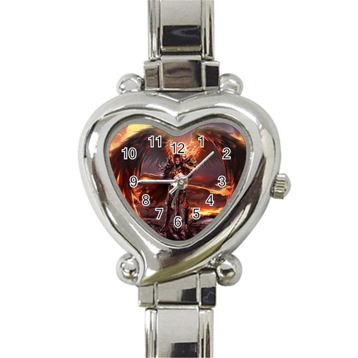 Fantasy Art Fire Heroes Heroes Of Might And Magic Heroes Of Might And Magic Vi Knights Magic Repost Heart Italian Charm Watch