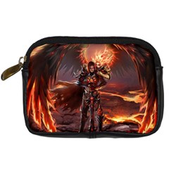 Fantasy Art Fire Heroes Heroes Of Might And Magic Heroes Of Might And Magic Vi Knights Magic Repost Digital Camera Leather Case by Sudhe