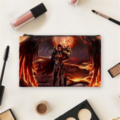 Fantasy Art Fire Heroes Heroes Of Might And Magic Heroes Of Might And Magic Vi Knights Magic Repost Cosmetic Bag (medium) by Sudhe