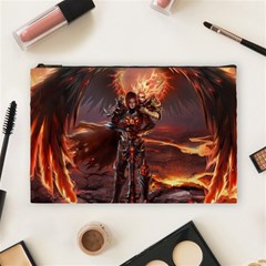 Fantasy Art Fire Heroes Heroes Of Might And Magic Heroes Of Might And Magic Vi Knights Magic Repost Cosmetic Bag (large) by Sudhe