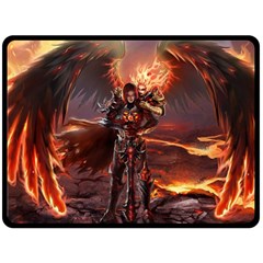 Fantasy Art Fire Heroes Heroes Of Might And Magic Heroes Of Might And Magic Vi Knights Magic Repost Fleece Blanket (large)  by Sudhe