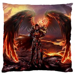 Fantasy Art Fire Heroes Heroes Of Might And Magic Heroes Of Might And Magic Vi Knights Magic Repost Standard Flano Cushion Case (one Side) by Sudhe