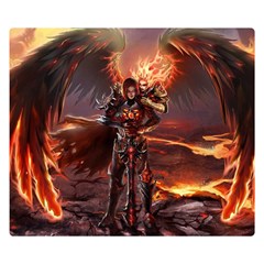 Fantasy Art Fire Heroes Heroes Of Might And Magic Heroes Of Might And Magic Vi Knights Magic Repost Double Sided Flano Blanket (small)  by Sudhe