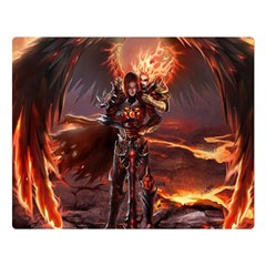 Fantasy Art Fire Heroes Heroes Of Might And Magic Heroes Of Might And Magic Vi Knights Magic Repost Double Sided Flano Blanket (large)  by Sudhe