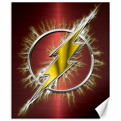 Flashy Logo Canvas 8  X 10  by Sudhe