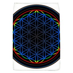 Flower Of Life Removable Flap Cover (l) by Sudhe