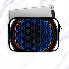 Flower Of Life Apple Ipad Mini Zipper Cases by Sudhe