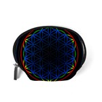 Flower Of Life Accessory Pouch (Small) Back