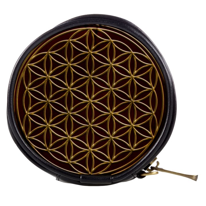 Flower Of Life Mini Makeup Bag