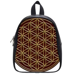 Flower Of Life School Bag (small) by Sudhe