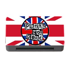 Punk Not Dead Music Rock Uk United Kingdom Flag Memory Card Reader With Cf by Sudhe