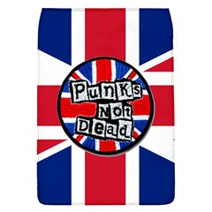 Punk Not Dead Music Rock Uk United Kingdom Flag Removable Flap Cover (l) by Sudhe