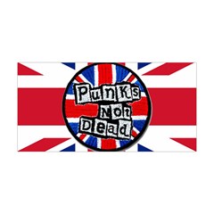 Punk Not Dead Music Rock Uk United Kingdom Flag Yoga Headband by Sudhe