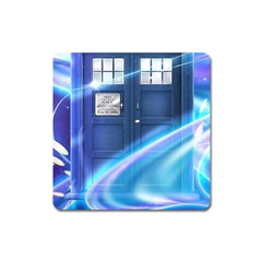 Tardis Space Square Magnet by Sudhe