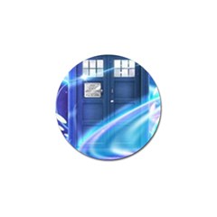 Tardis Space Golf Ball Marker by Sudhe