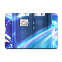 Tardis Space Small Doormat  by Sudhe