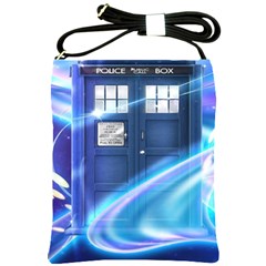 Tardis Space Shoulder Sling Bag by Sudhe