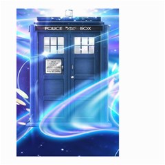 Tardis Space Small Garden Flag (two Sides) by Sudhe