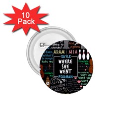 Book Quote Collage 1 75  Buttons (10 Pack) by Sudhe