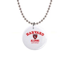 Harvard Alumni Just Kidding 1  Button Necklace by Sudhe