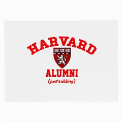 Harvard Alumni Just Kidding Large Glasses Cloth by Sudhe