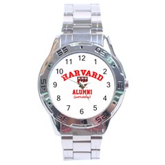 Harvard Alumni Just Kidding Stainless Steel Analogue Watch by Sudhe