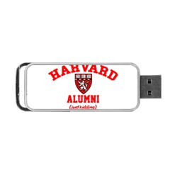 Harvard Alumni Just Kidding Portable Usb Flash (one Side) by Sudhe