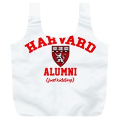 Harvard Alumni Just Kidding Full Print Recycle Bag (xl) by Sudhe