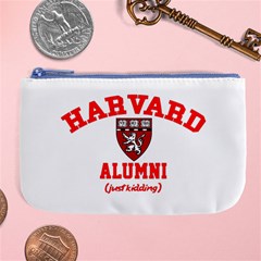 Harvard Alumni Just Kidding Large Coin Purse by Sudhe