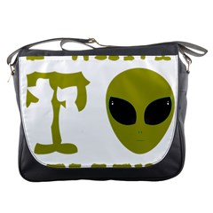 I Want To Believe Messenger Bag by Sudhe