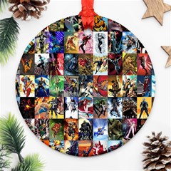 Comic Book Images Ornament (round) by Sudhe