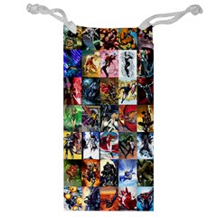 Comic Book Images Jewelry Bag