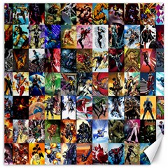 Comic Book Images Canvas 16  X 16  by Sudhe