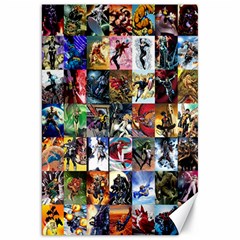 Comic Book Images Canvas 20  X 30  by Sudhe