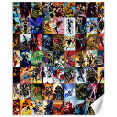 Comic Book Images Canvas 11  X 14  by Sudhe