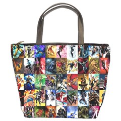 Comic Book Images Bucket Bag by Sudhe