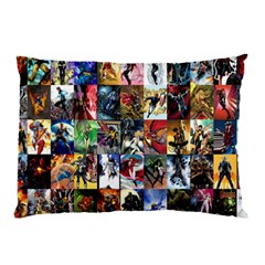 Comic Book Images Pillow Case by Sudhe