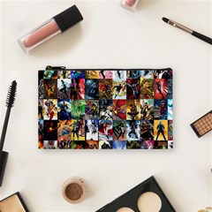 Comic Book Images Cosmetic Bag (small) by Sudhe