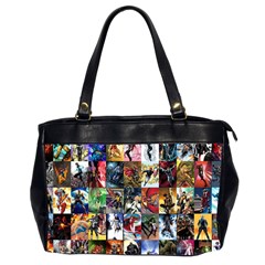 Comic Book Images Oversize Office Handbag (2 Sides) by Sudhe