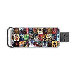 Comic Book Images Portable Usb Flash (one Side) by Sudhe