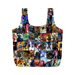 Comic Book Images Full Print Recycle Bag (m) by Sudhe