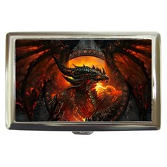 Dragon Legend Art Fire Digital Fantasy Cigarette Money Case by Sudhe